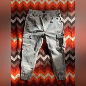 Silver Jeans Men's Cargo Pants - Khaki